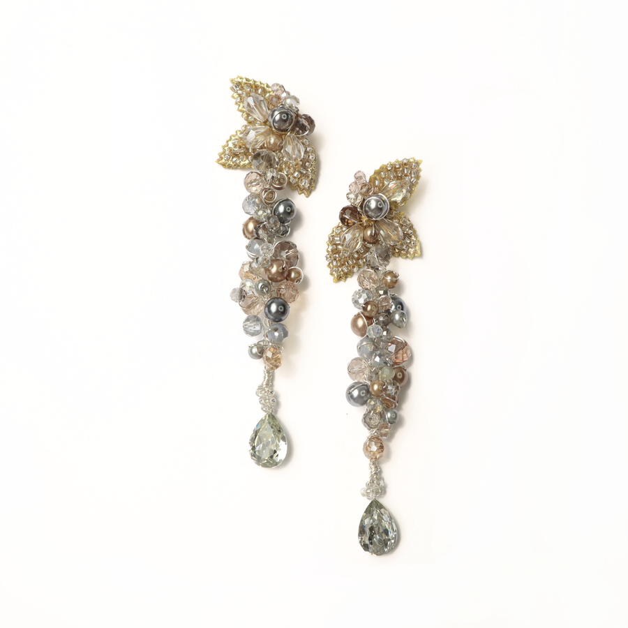 ARETES EMILIA PLATEADO/DORADO