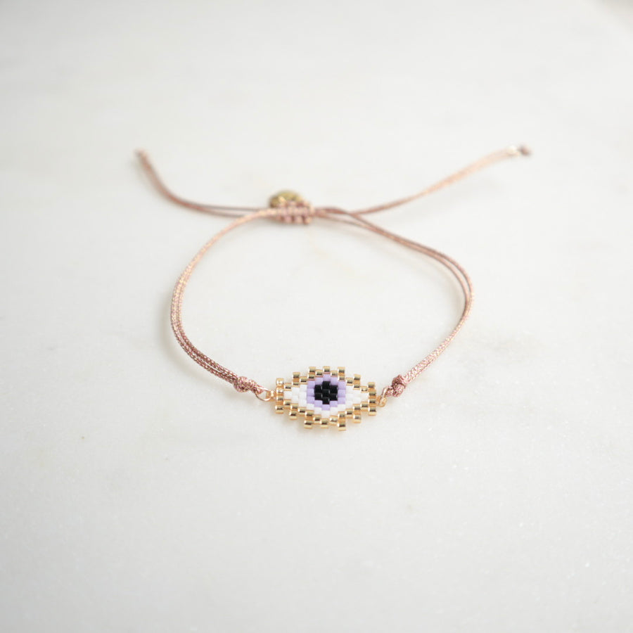 PULSERA ANNIE MORADO