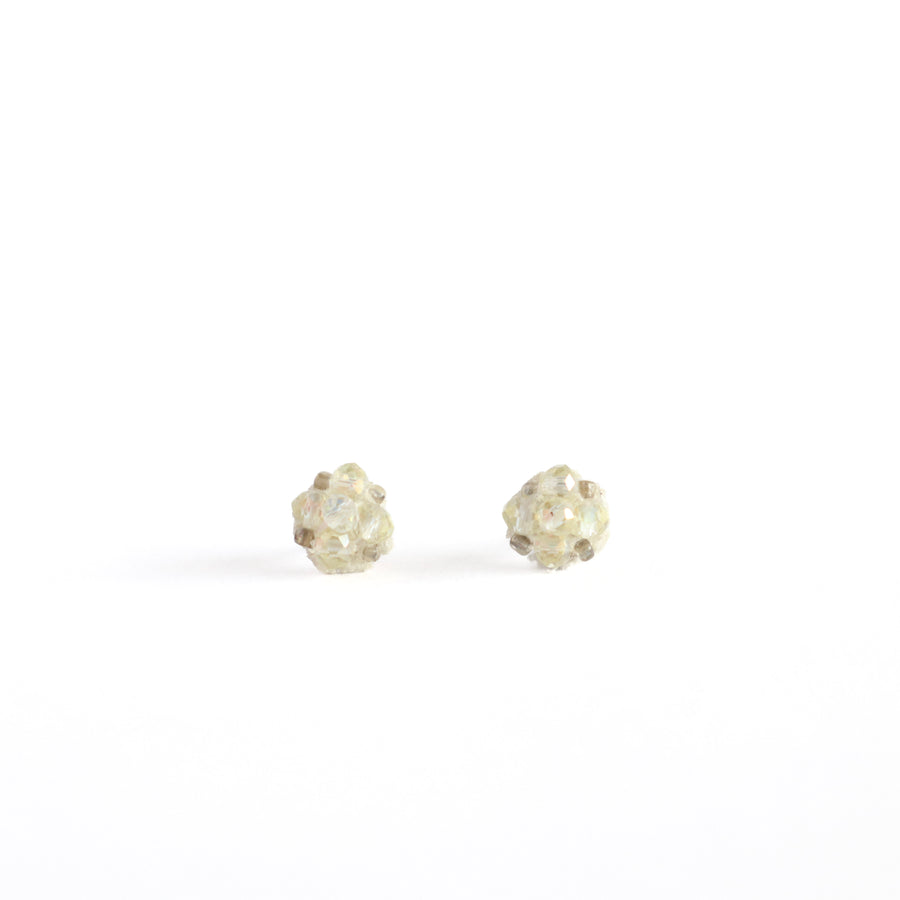 ARETES GRETA PLATEADO TORNASOL