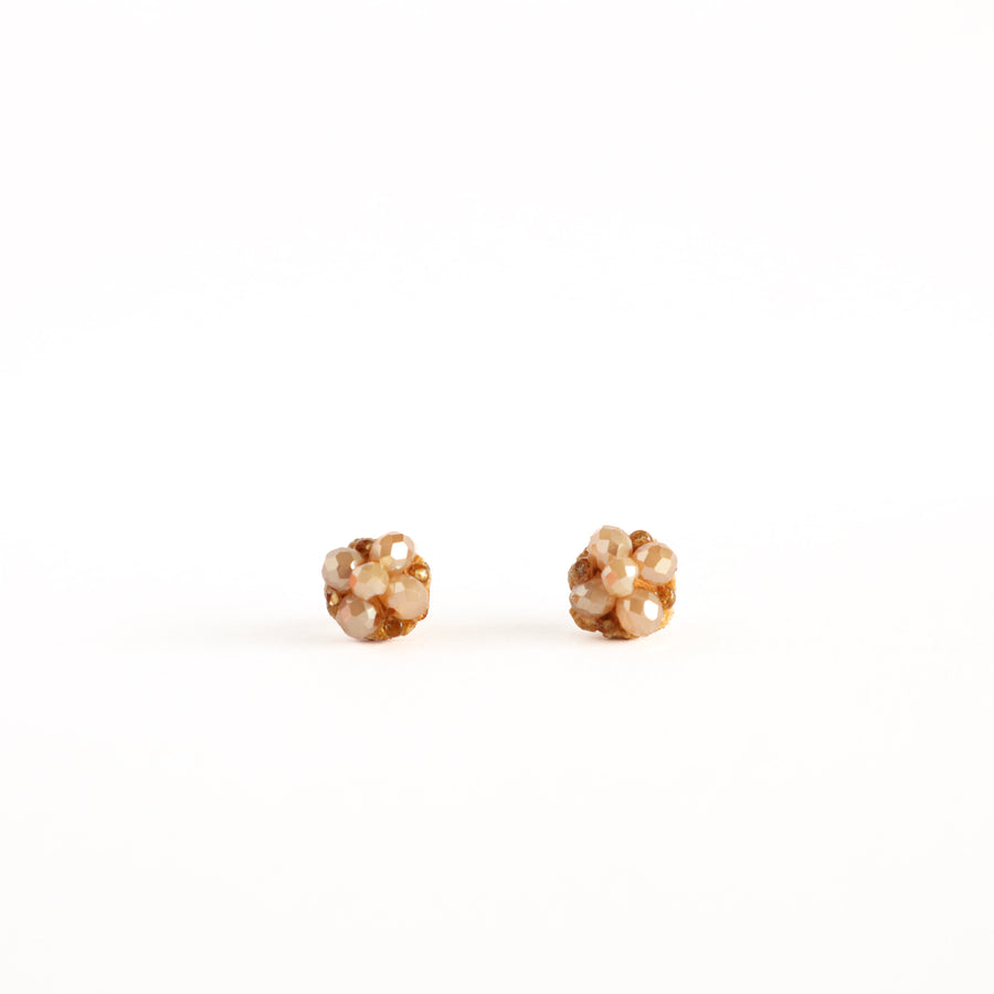 ARETES GRETA NUDE/DORADO