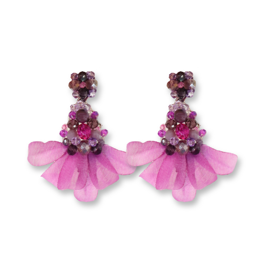 ARETES PRIMAVERA MEDIANO MORADO