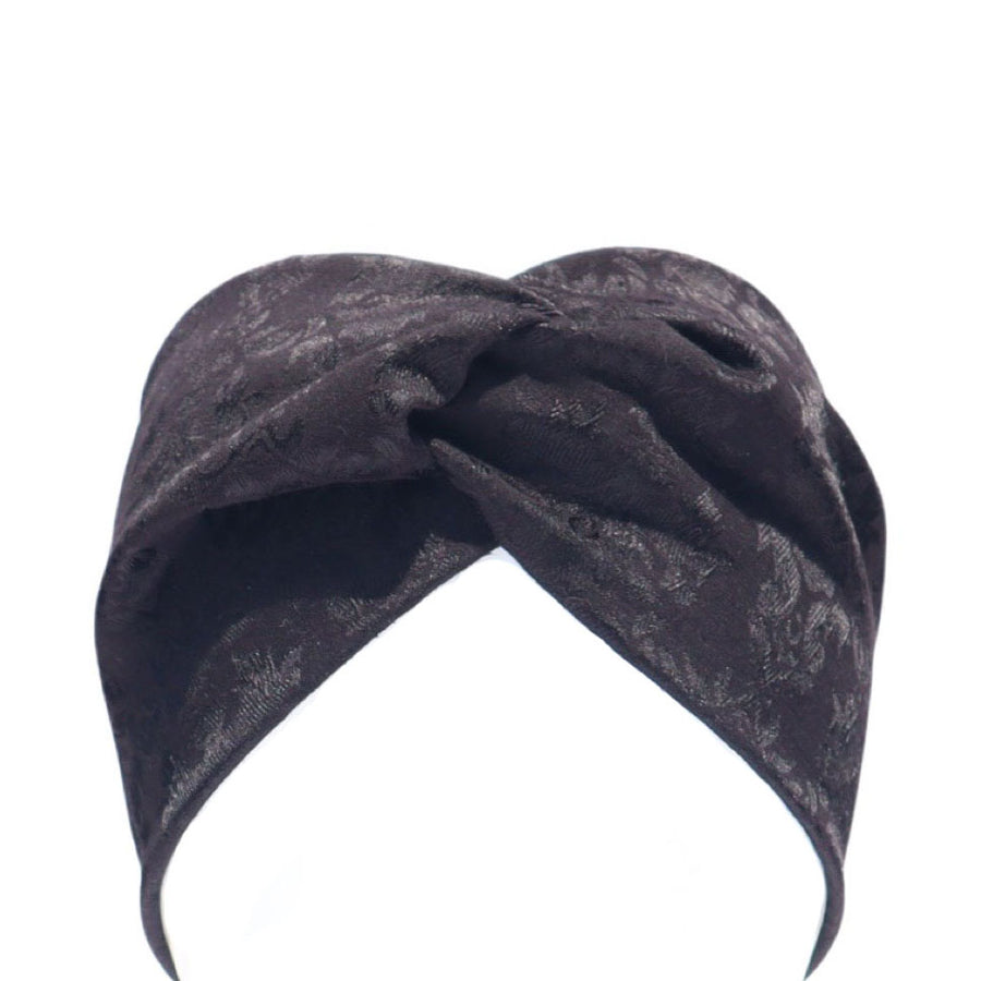 VINCHA TURBANTE NEGRO